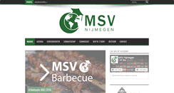 Desktop Screenshot of msvnijmegen.nl
